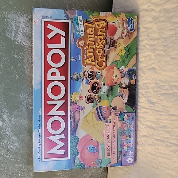 Monopoly New Horizons Welcome yo Animal Crossing Game Brand New Sealed - Picture 2 of 4
